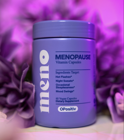 MENO - Suplemento Natural para la Menopausia | 60 Capsulas Veganas