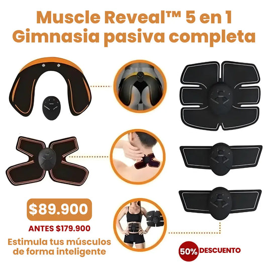 Muscle RevealT 5 en 1-Gimnasia pasiva completa